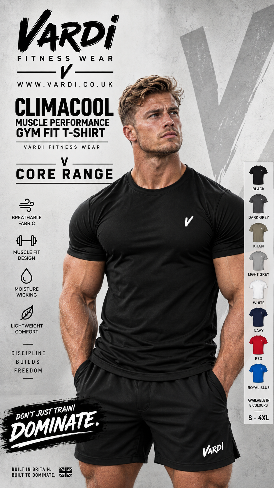VARDI Muscle Fit T-Shirt
