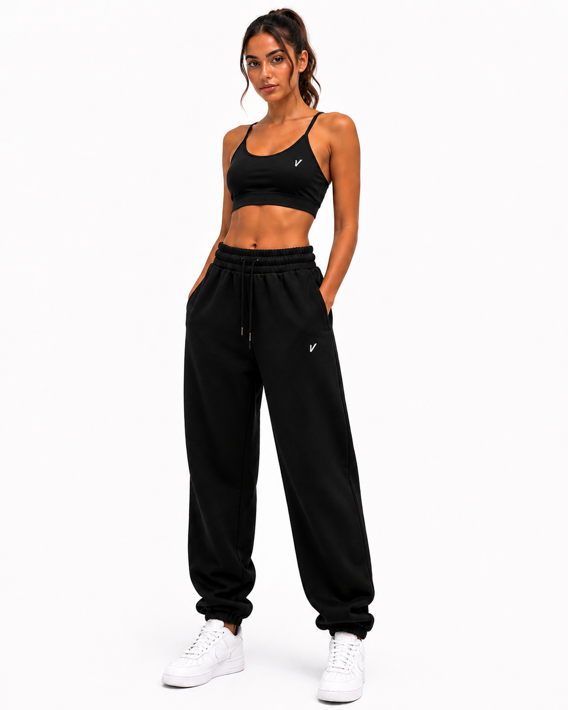 VARDI CORE Women’s Baggy Sweatpants "Premium UK Fitness Wear”