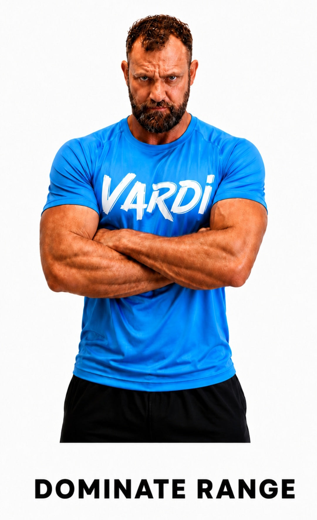 VARDI ClimaCool Muscle Performance Gym Fit T-Shirt "Premium UK Fitness Wear”