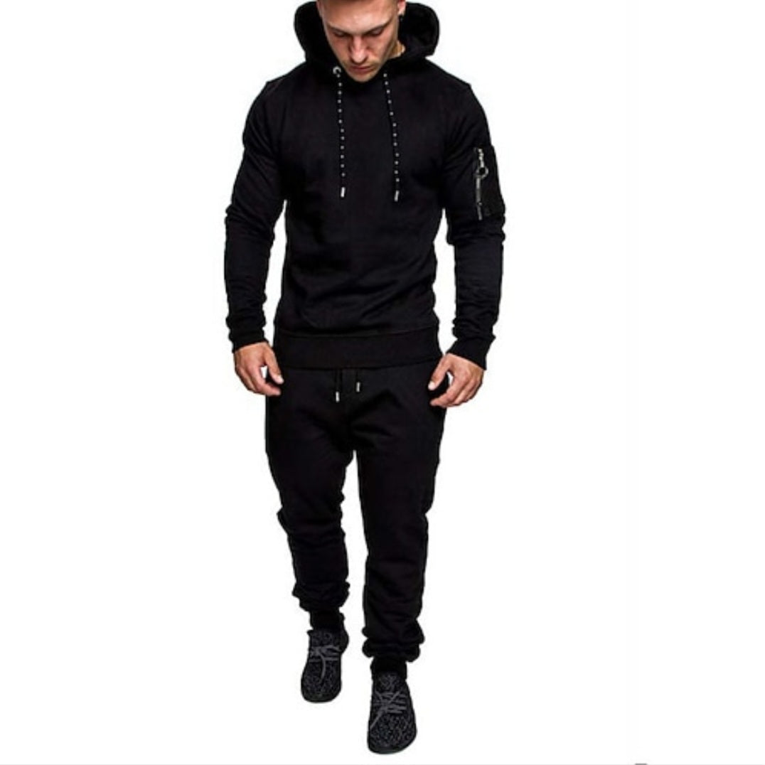 New product Men's Vardi Running and bodybuilding tracksuit 2 pcs set