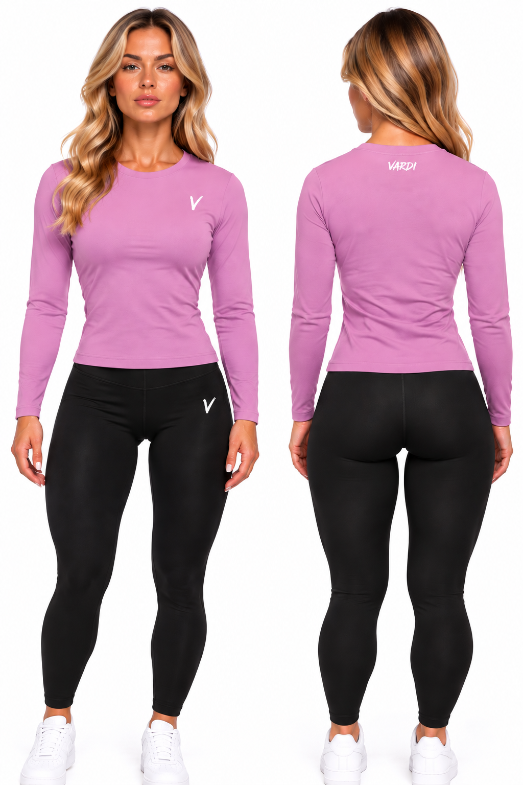 VW05 - VARDI Women's Premium Long Sleeve Gym Top | 5 Signature Styles | Organic Cotton