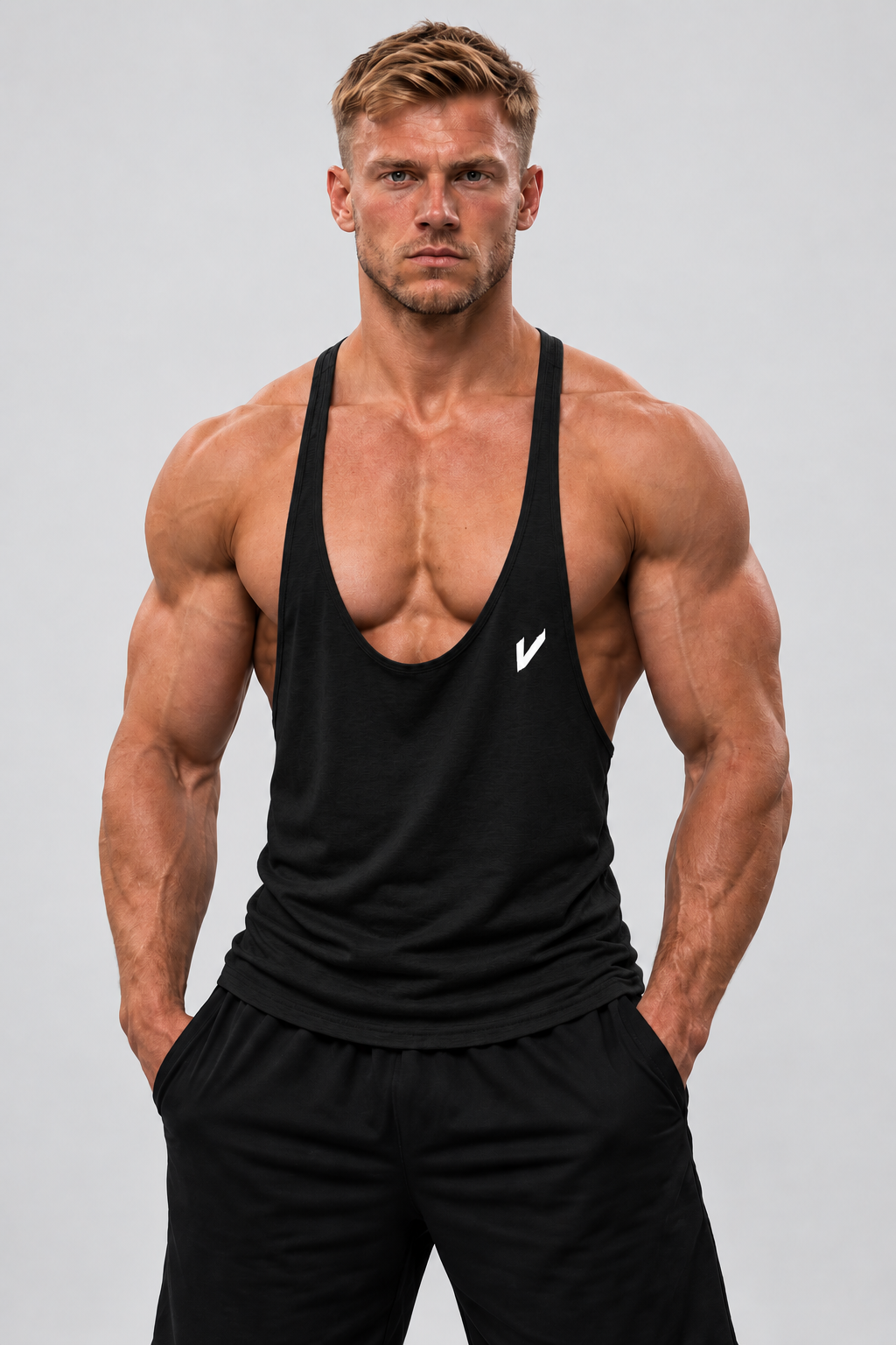 VM09 - VARDI Men's Tight Gym Vest