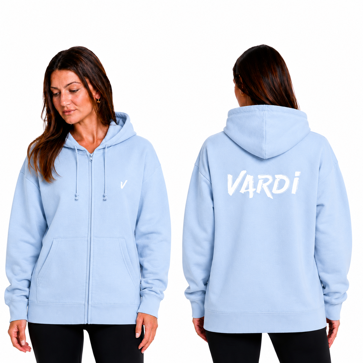 VARDI STATEMENT ZIP GYM HOODIE