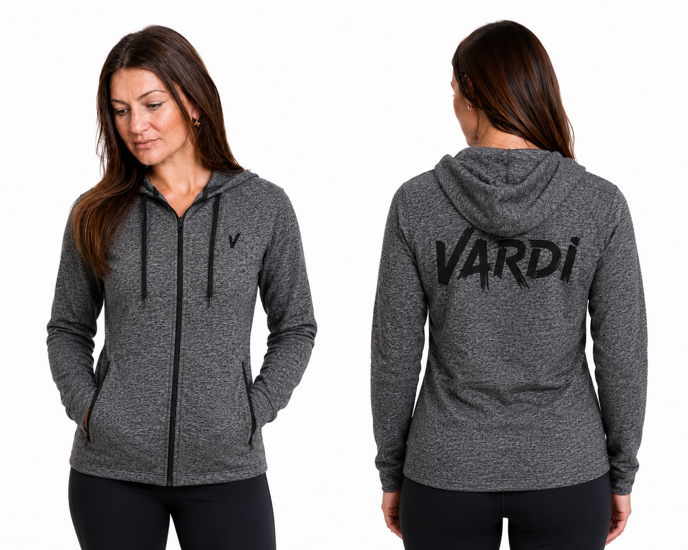 VARDI STATEMENT Hooded Tee Jacket