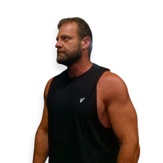 14 - High Neck Gym Vest - Vardi - Unique