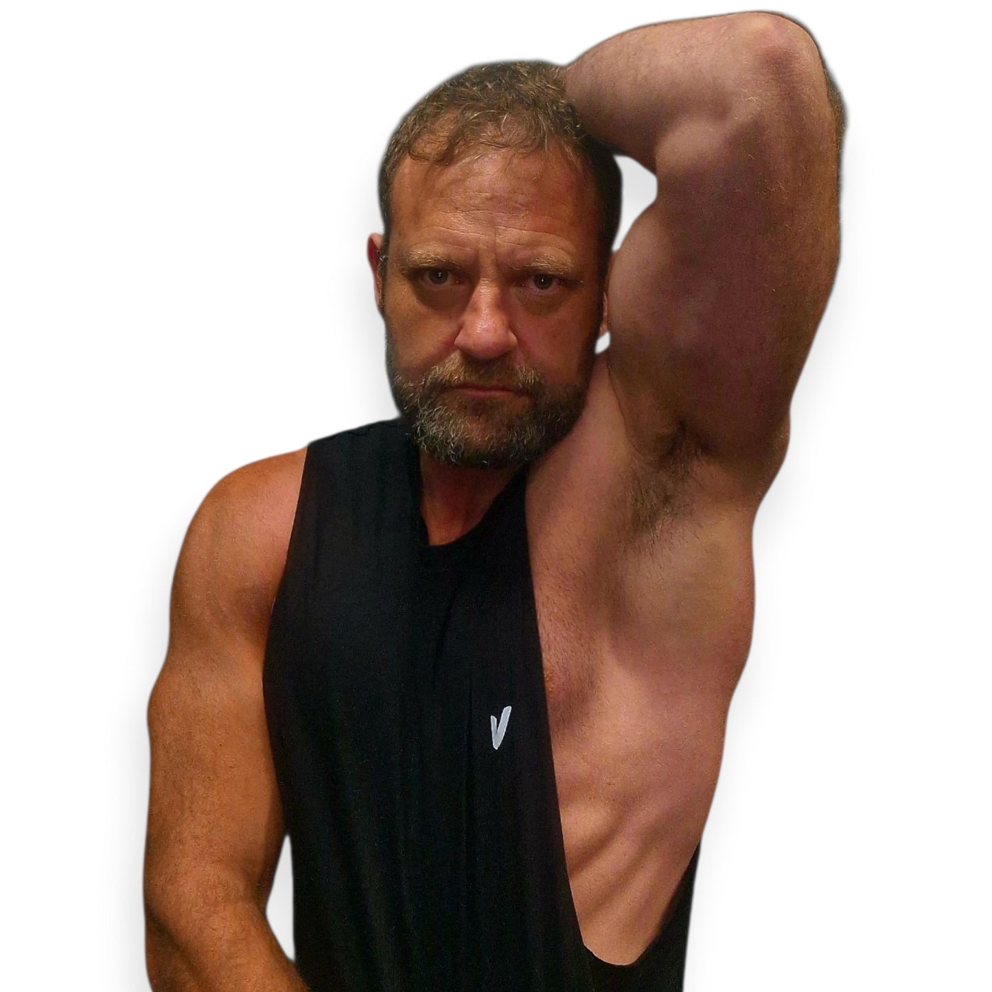 14 - High Neck Gym Vest - Vardi - Unique