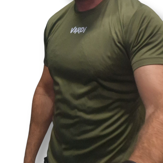 09 - Men's Smooth Gym Fit T-shirt - Vardi - Strong