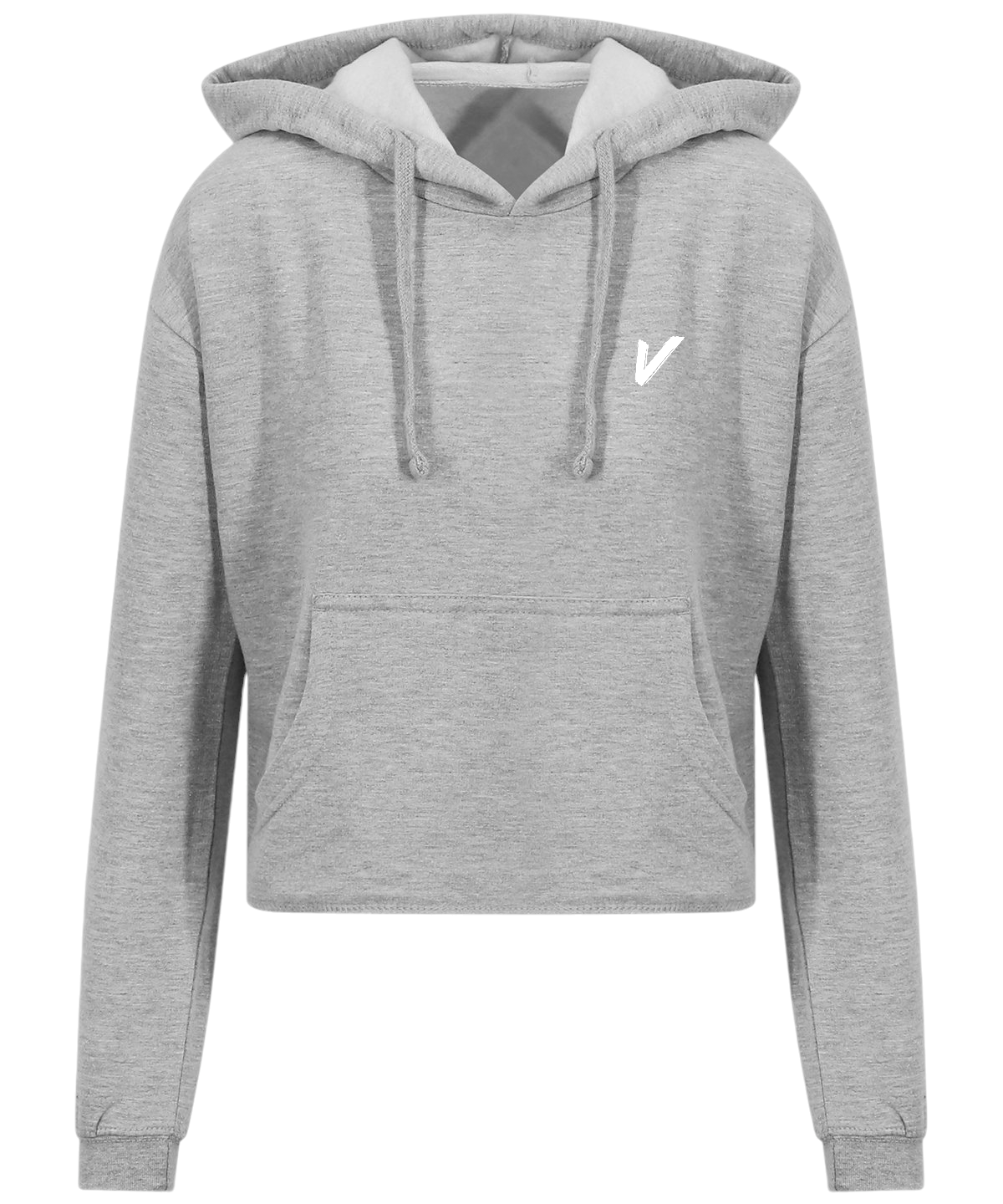 W19 - Womens Gym Selection cropped hooded long sleeve t-shirt - Vardi - Unique