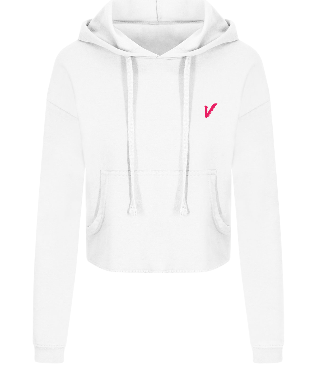 W19 - Womens Gym Selection cropped hooded long sleeve t-shirt - Vardi - Unique