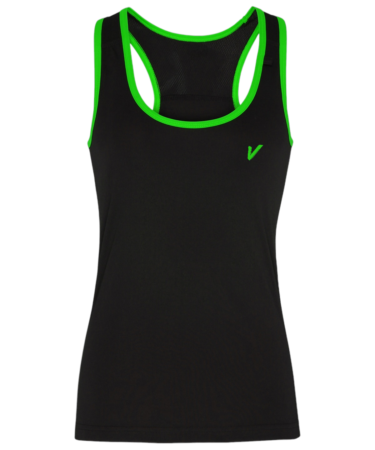 W22 - Womens Multi panelled fitness vest - Vardi - Unique