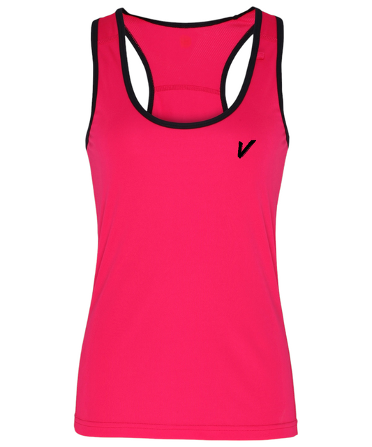 W22 - Womens Multi panelled fitness vest - Vardi - Unique