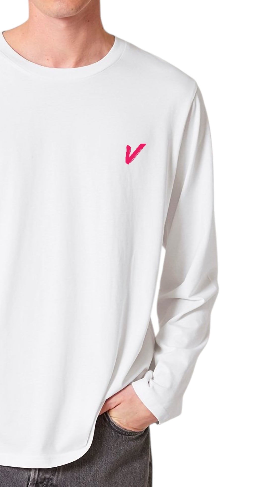 18 - Men's Flex Blend Fabric Long Sleeve T-Shirt - Vardi - Unique