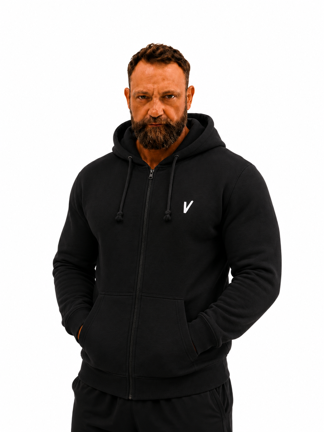 VARDI STATEMENT ZIP Gym Hoodie " Premium Fitness Wear "