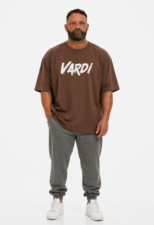 VARDI DOMINATE Men's Oversized Gym T-Shirt "Premium UK Fitness Wear”