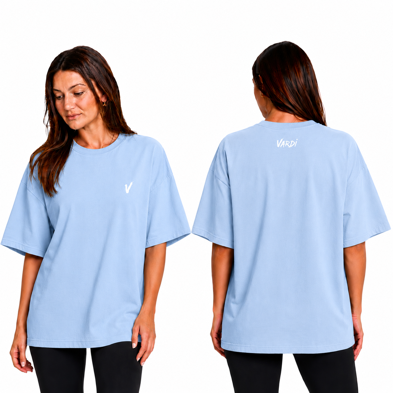 VARDI CORE Women’s Oversized Gym T-Shirt "Premium UK Fitness Wear”