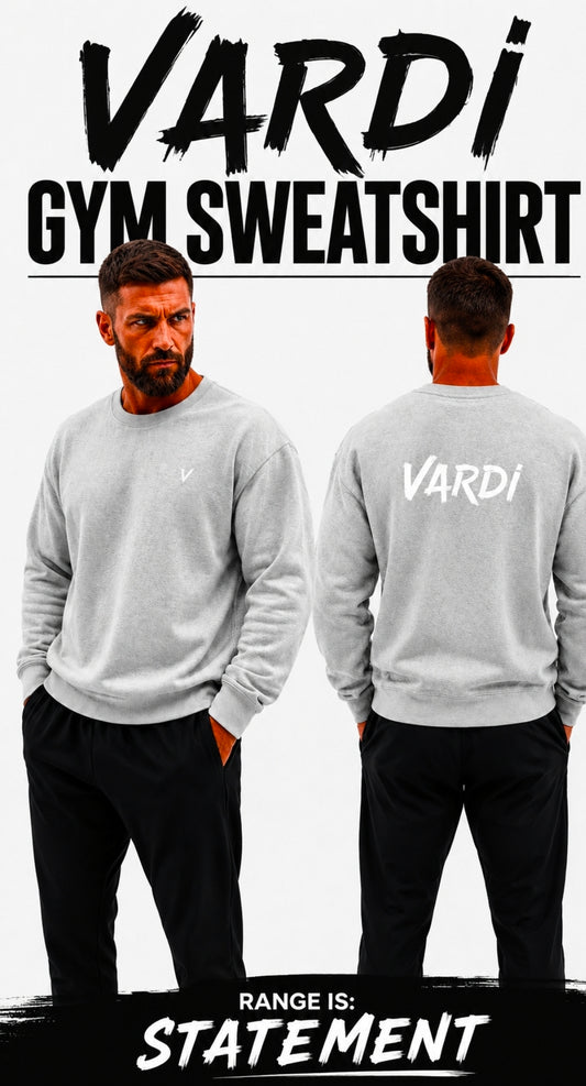 VARDI Gym Sweatshirt "Premium UK Fitness Wear”