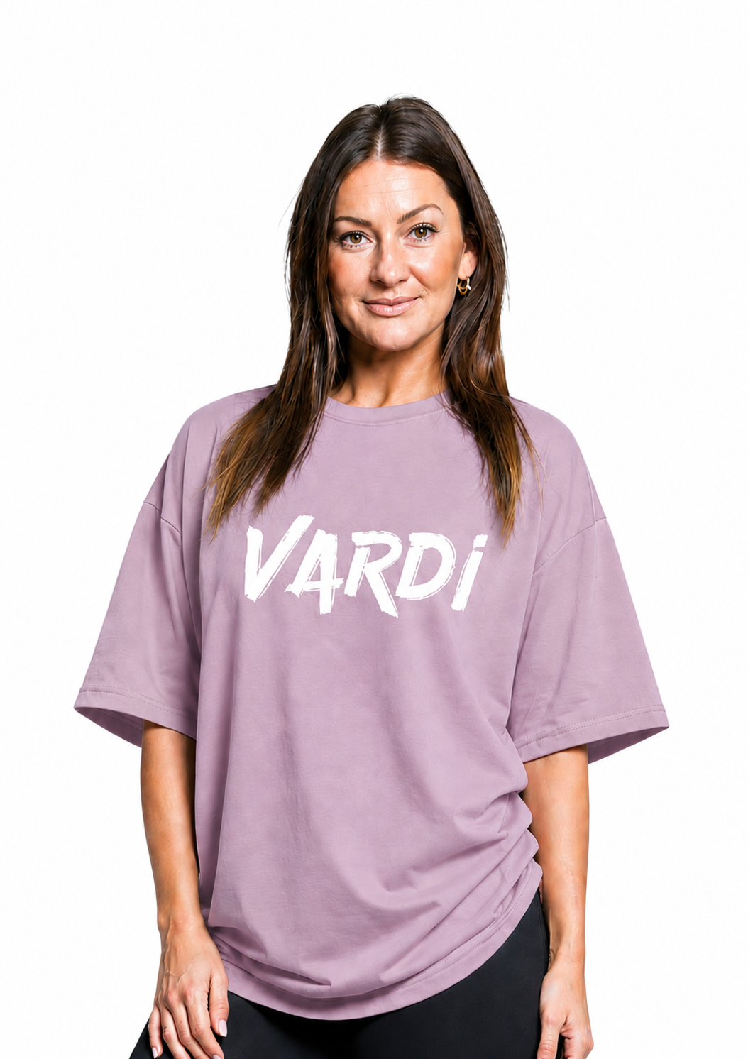 VARDI DOMINATE Women’s Oversized Gym T-Shirt "Premium UK Fitness Wear”