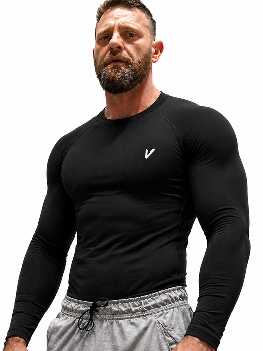 VARDI CORE Men's Muscle Fit Baselayer "Premium UK Fitness Wear”