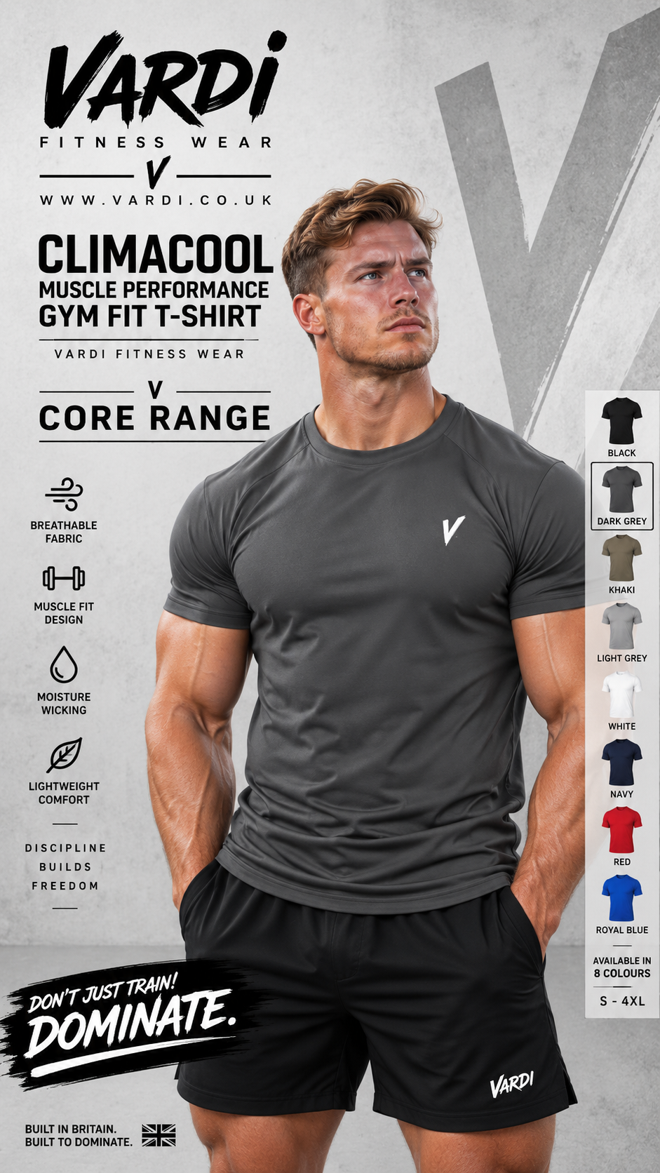 VARDI Muscle Fit T-Shirt