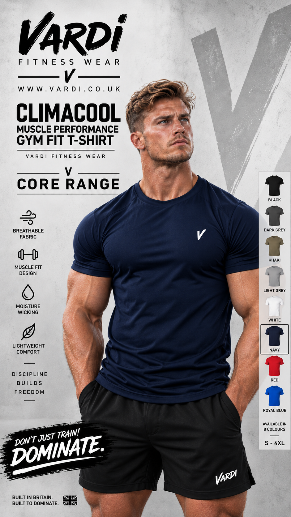 VARDI Muscle Fit T-Shirt