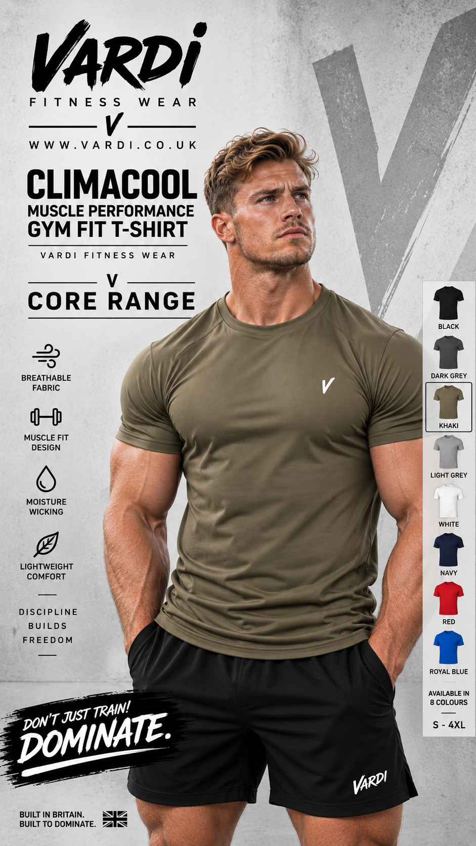 VARDI Muscle Fit T-Shirt