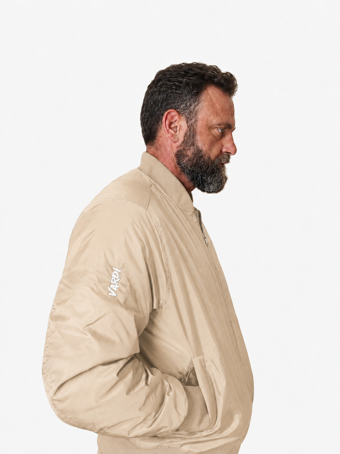 M32 VARDI STATEMENT Bomber Jacket "Premium UK Fitness Wear”