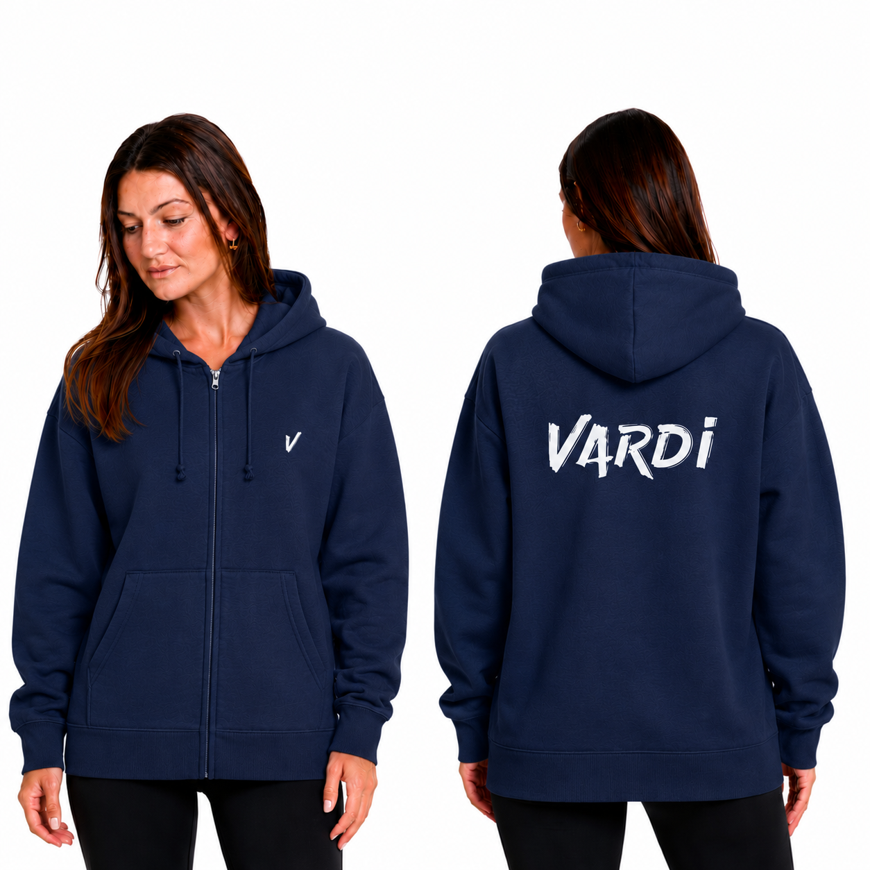 VARDI STATEMENT ZIP GYM HOODIE