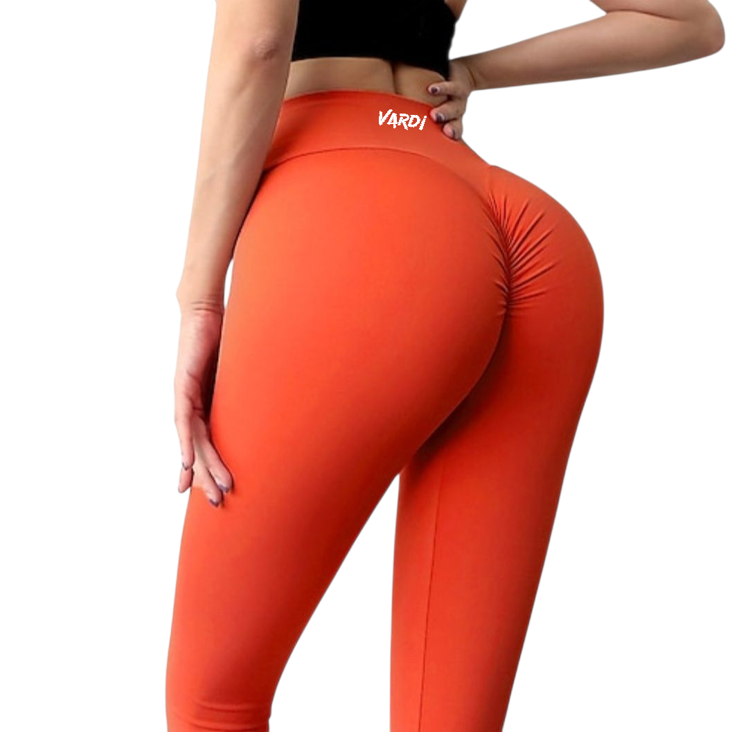 W23 - Womens Vardi butt lift high waist scrunch fit yoga pants - LIAB