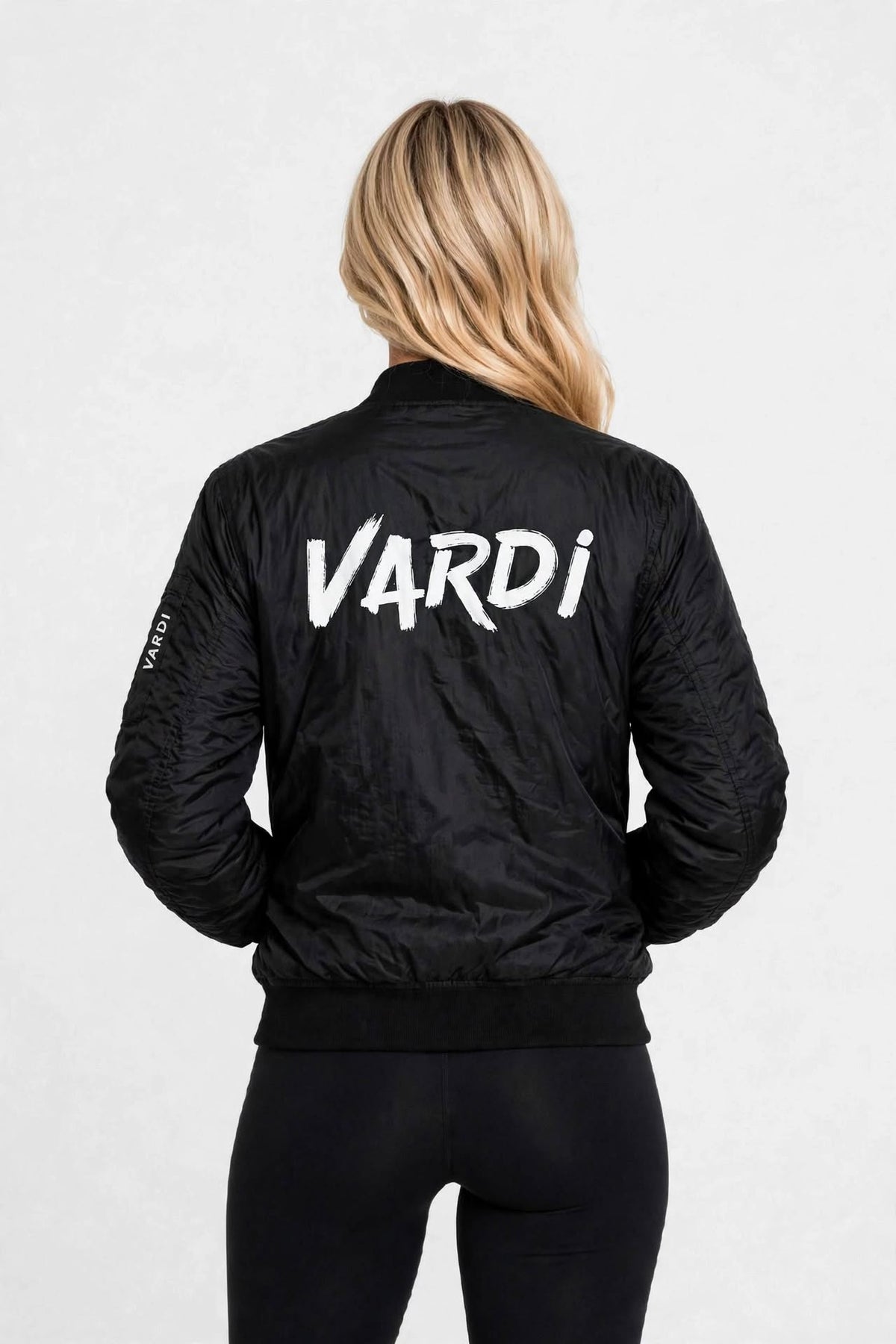VW35 - VARDI STATEMENT Bomber Jacket "Premium UK Fitness Wear”