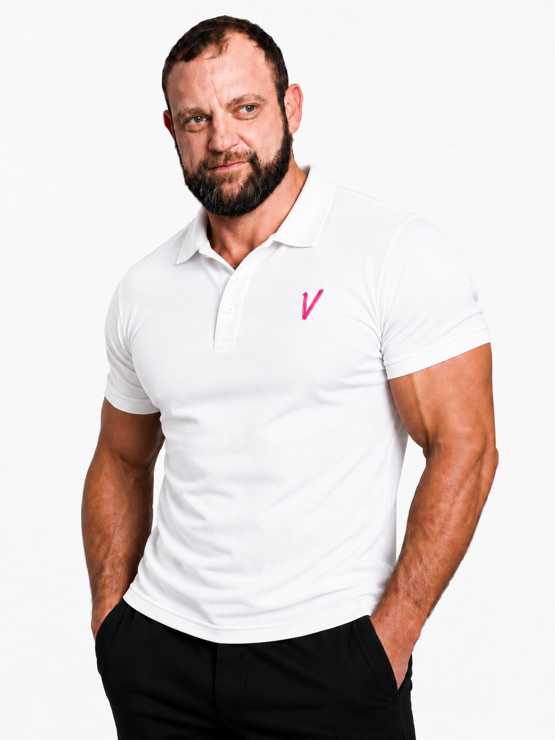 M33 VARDI CORE Men’s Performance Polo Shirt "Premium UK Fitness Wear”