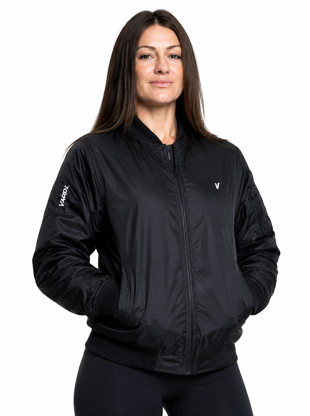 VARDI STATEMENT Bomber Jacket "Premium UK Fitness Wear”