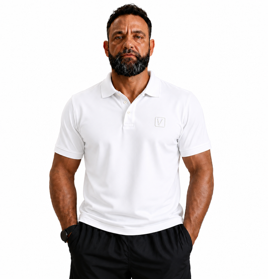 VARDI LUXE Men’s Performance Polo Shirt "Premium UK Fitness Wear”