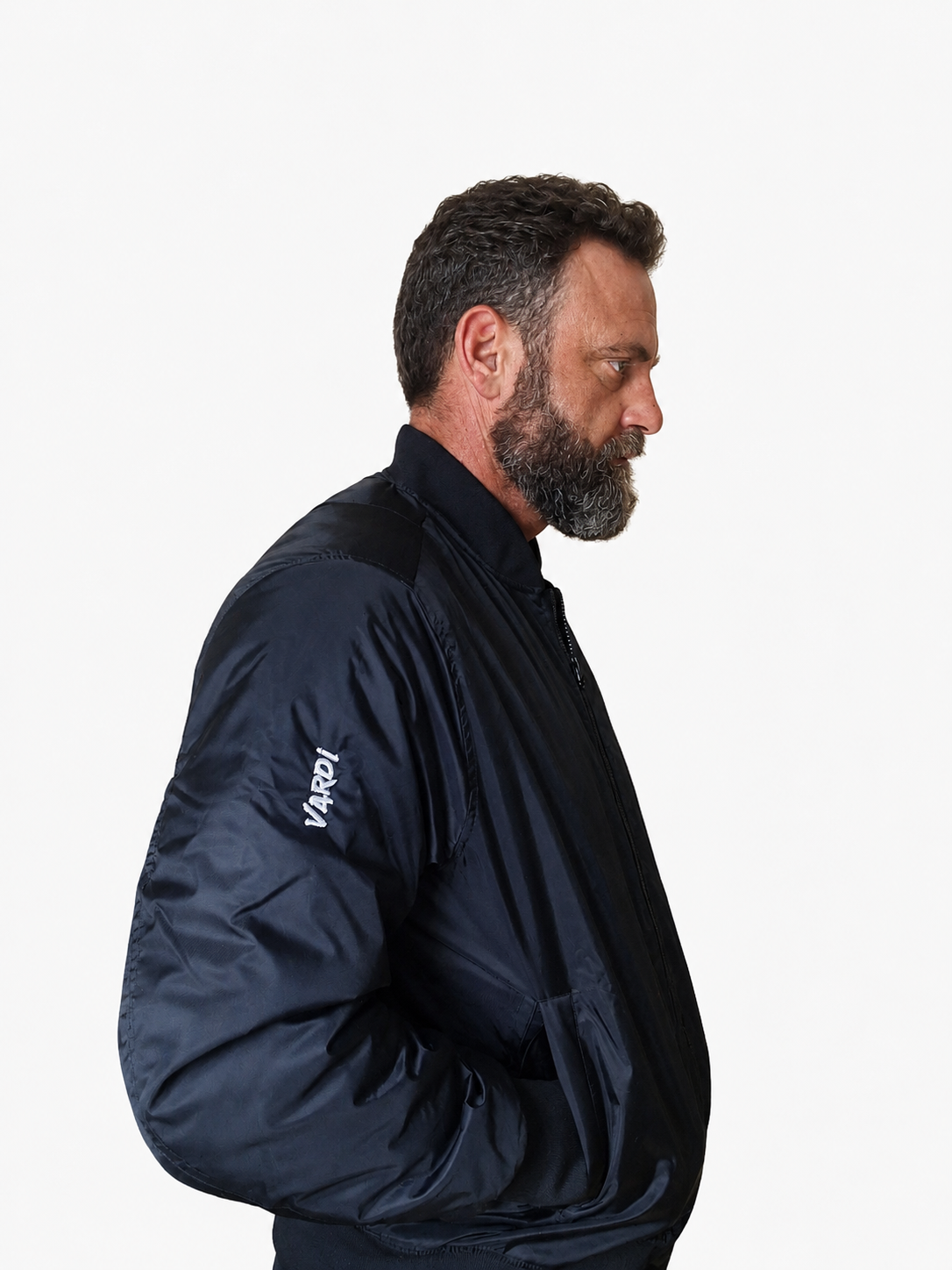 M32 VARDI STATEMENT Bomber Jacket "Premium UK Fitness Wear”