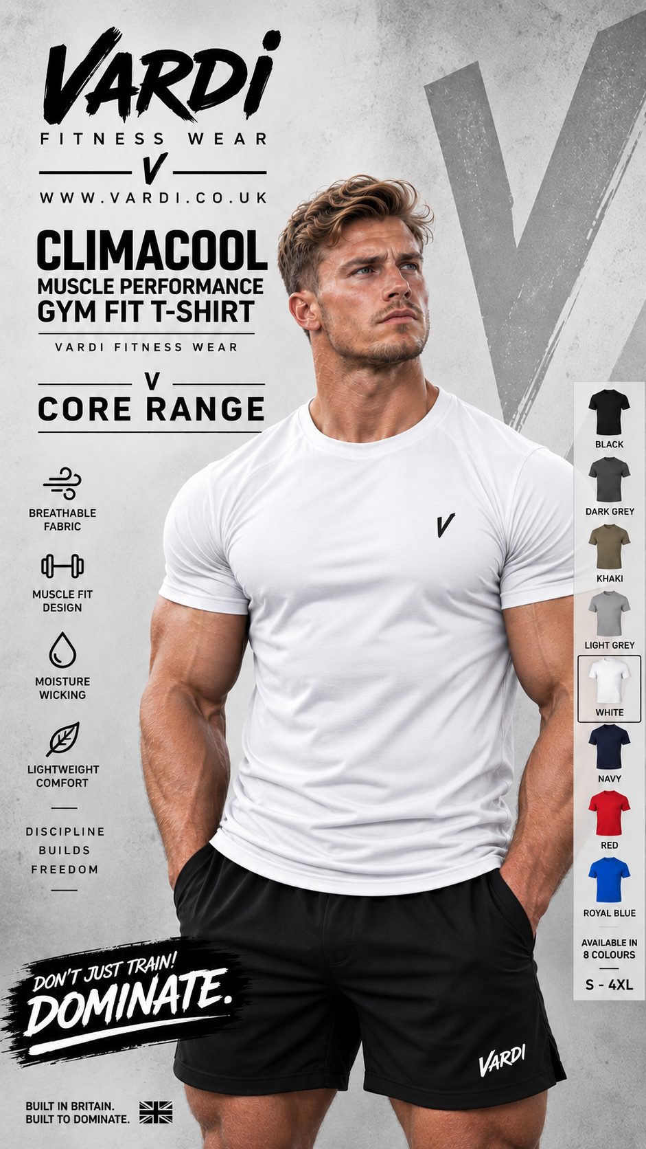 VARDI Muscle Fit T-Shirt