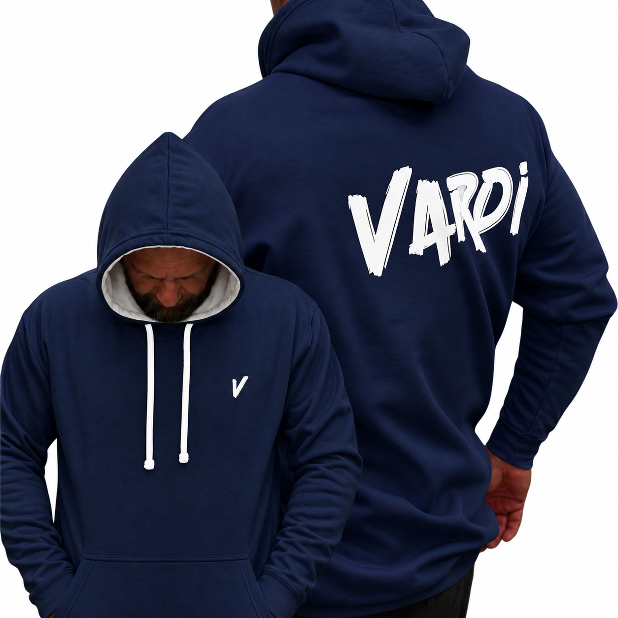 VARDI STATEMENT Men's Gym Hoodie "Premium UK Fitness Wear”