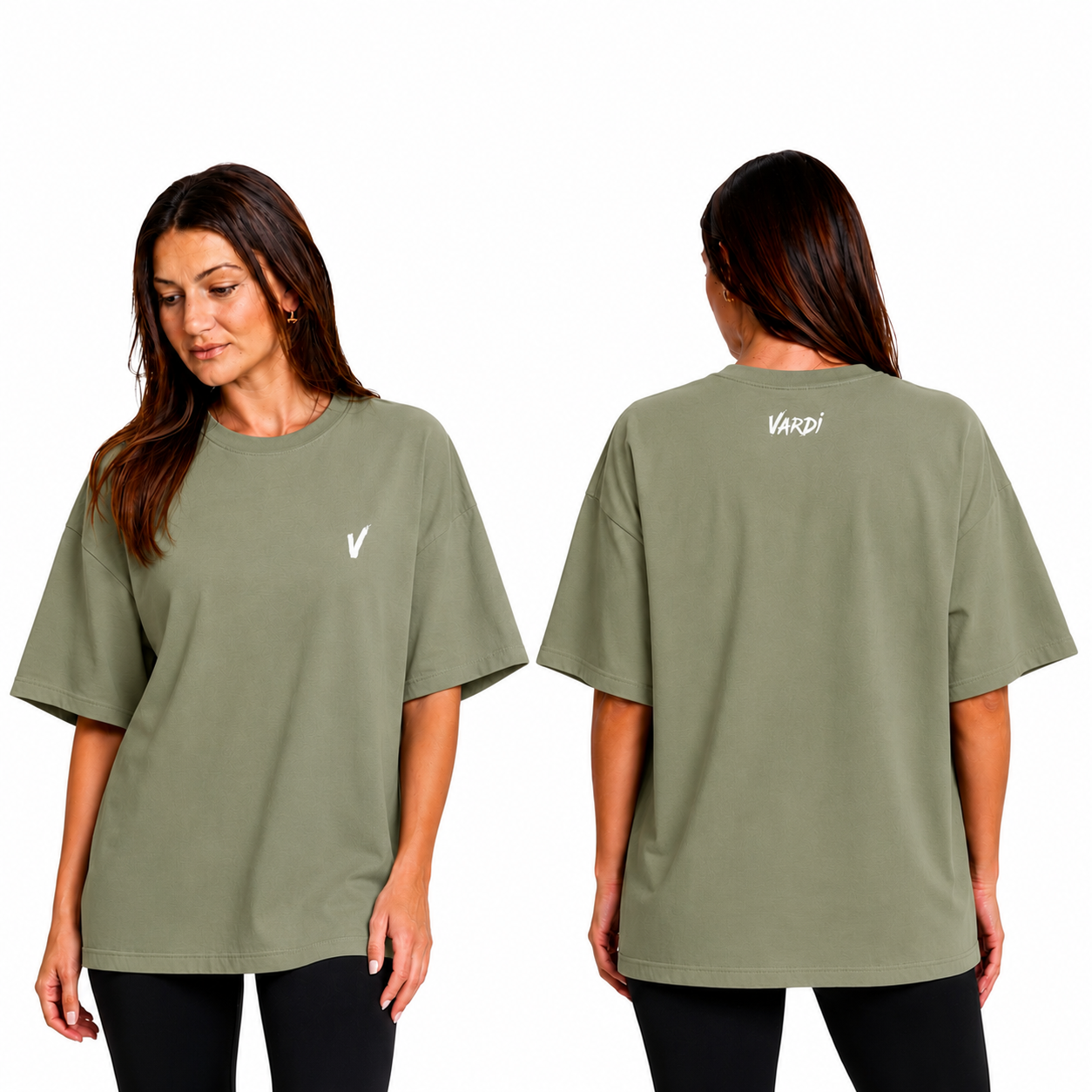VARDI CORE Women’s Oversized Gym T-Shirt "Premium UK Fitness Wear”