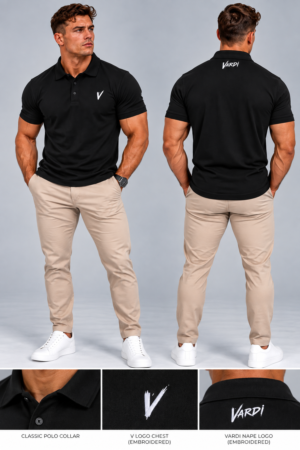 VM28 - VARDI LUXURY STRETCH POLO