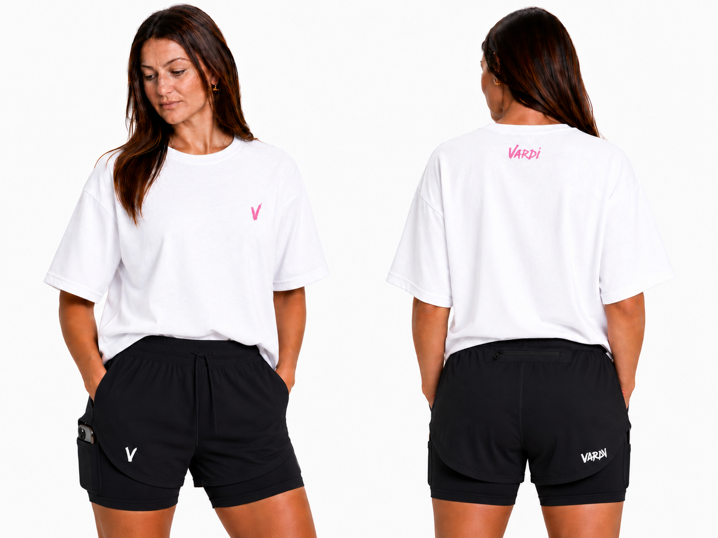 VARDI CORE Women’s Performance Support Shorts "Premium UK Fitness Wear”