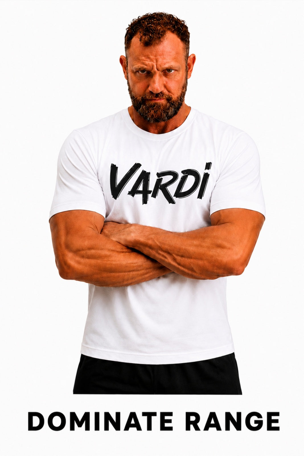 VARDI Oversized Men's Gym T-Shirt "Premium UK Fitness Wear”