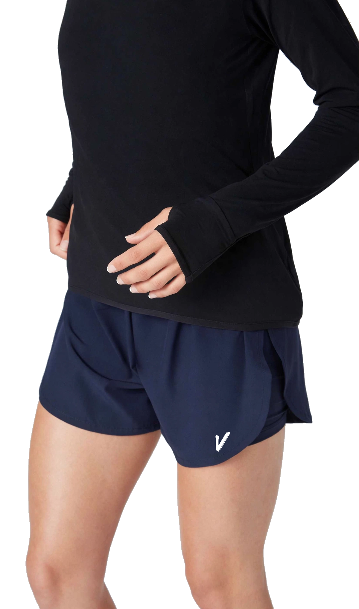 VW21 - VARDI Women's Double Layer Sports Shorts – CORE Range