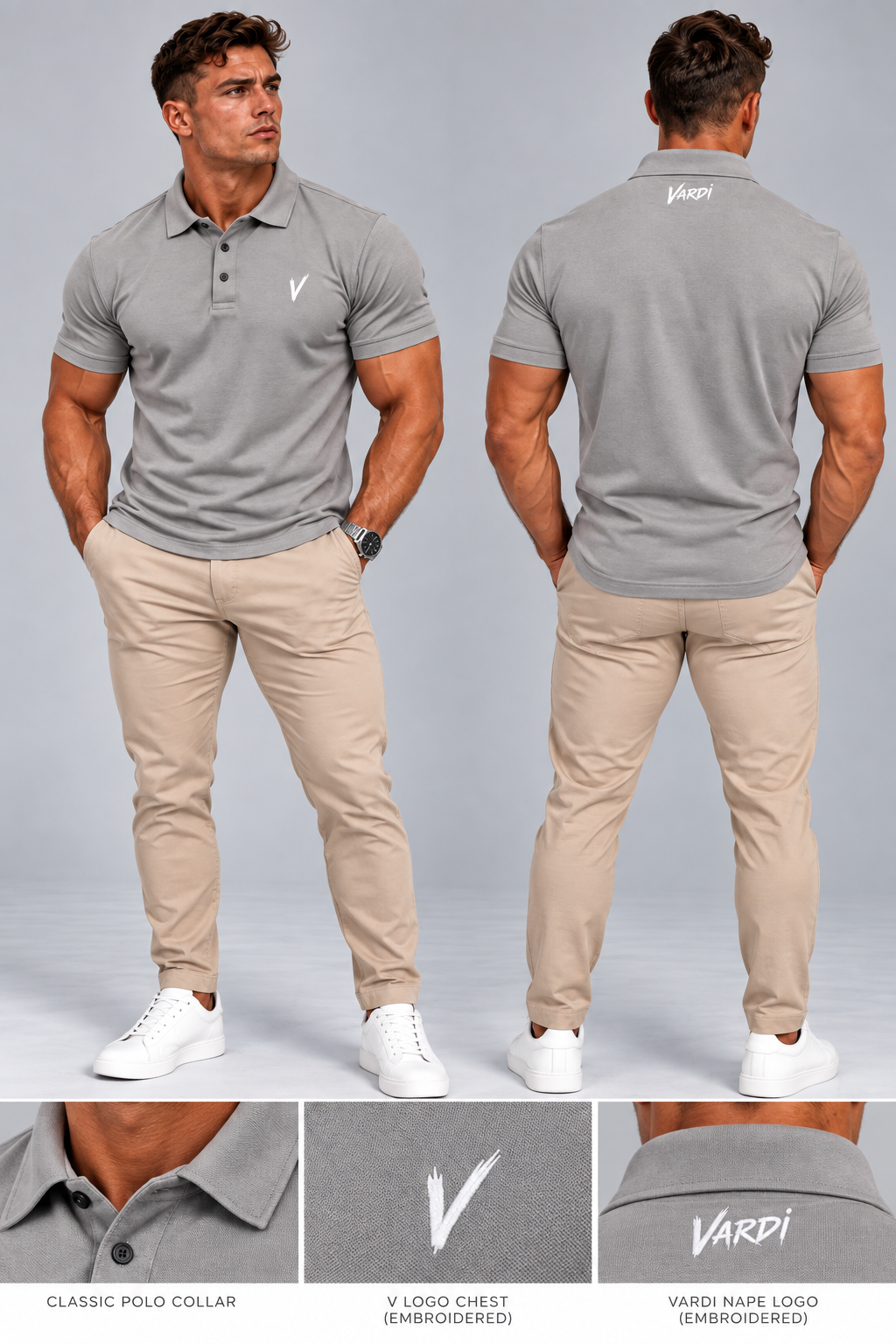 VM28 - VARDI LUXURY STRETCH POLO