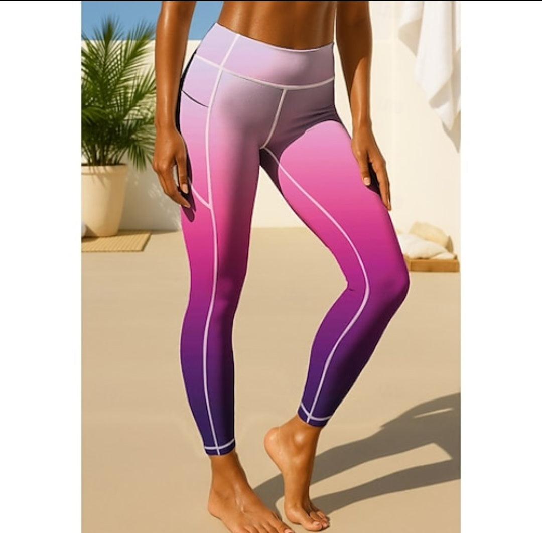 New product 18450756 Women's vardi leggings "Amethyst"