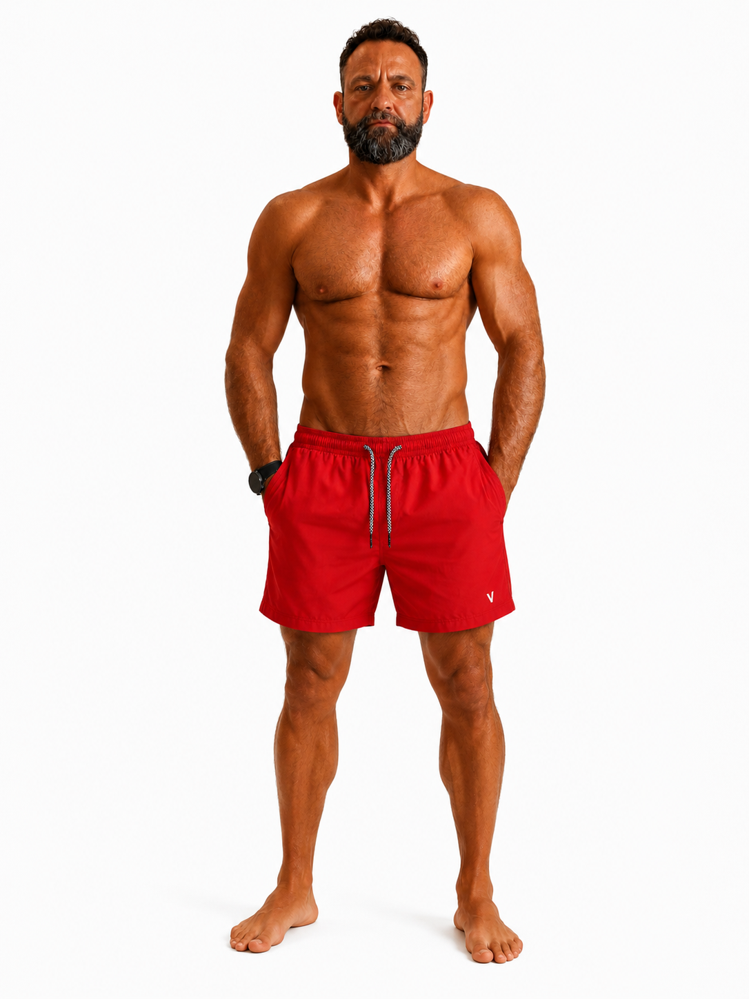 VARDI CORE Men’s Performance Swimming Shorts "Premium UK Fitness Wear”