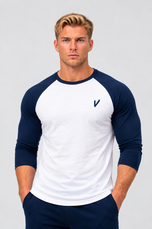 VM06 - VARDI ¾ Sleeve Baseball T-Shirt