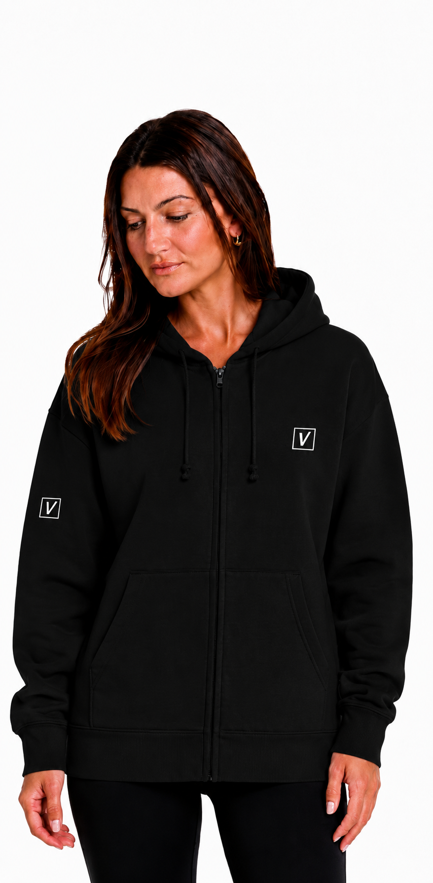 VARDI LUXE ZIP GYM HOODIE