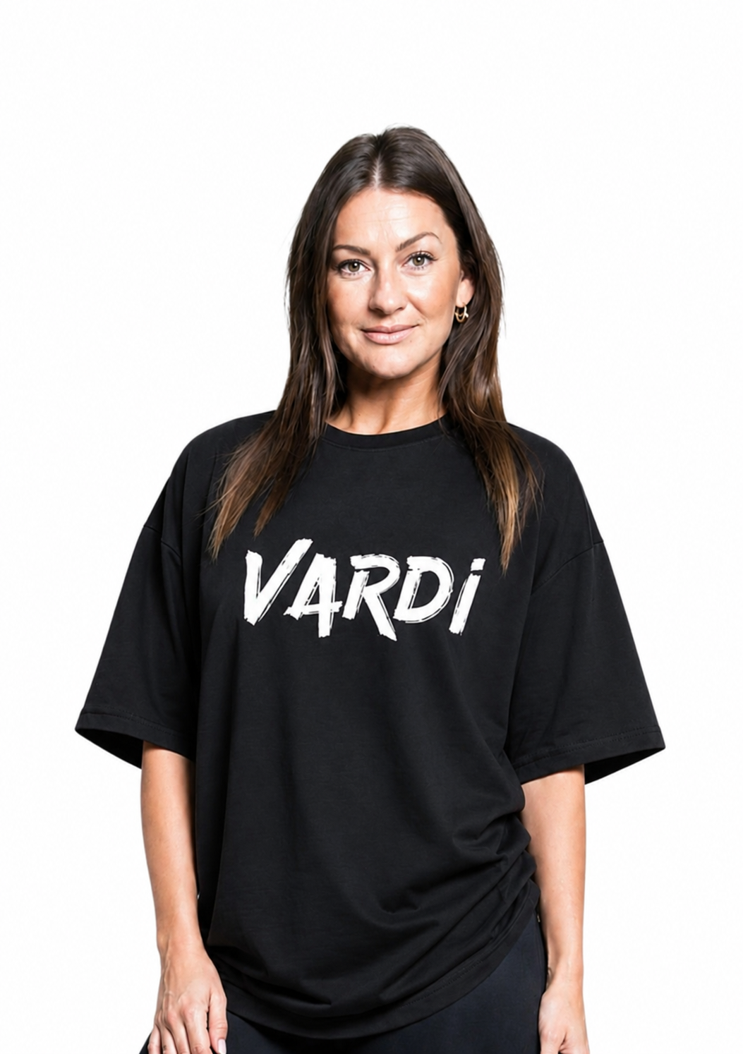 VARDI DOMINATE Women’s Oversized Gym T-Shirt "Premium UK Fitness Wear”