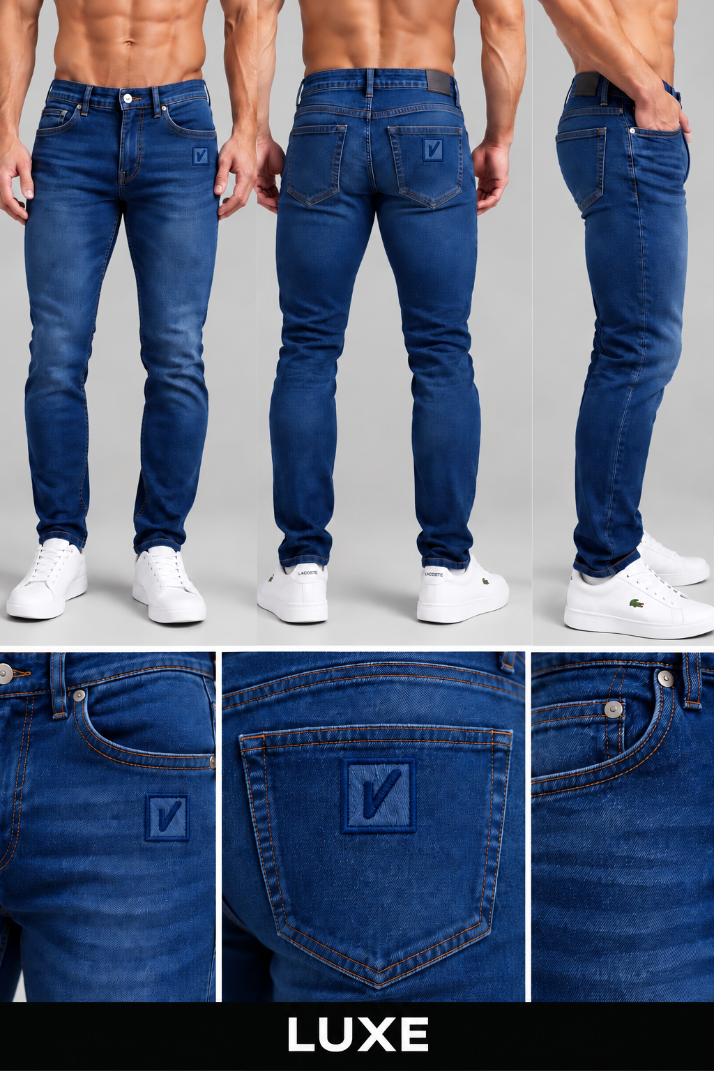 VM36 – VARDI MEN’S SLIM STRETCH JEANS