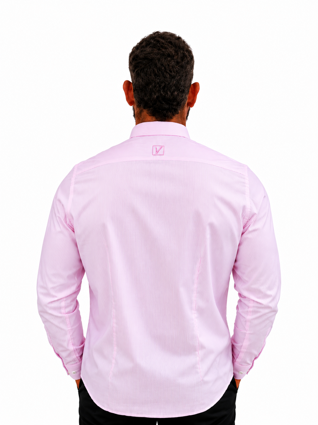 VARDI LUXE Men’s Striped Oxford Dress Shirt
Smart.