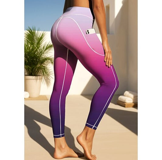 New product 18450756 Women's vardi leggings "Amethyst"