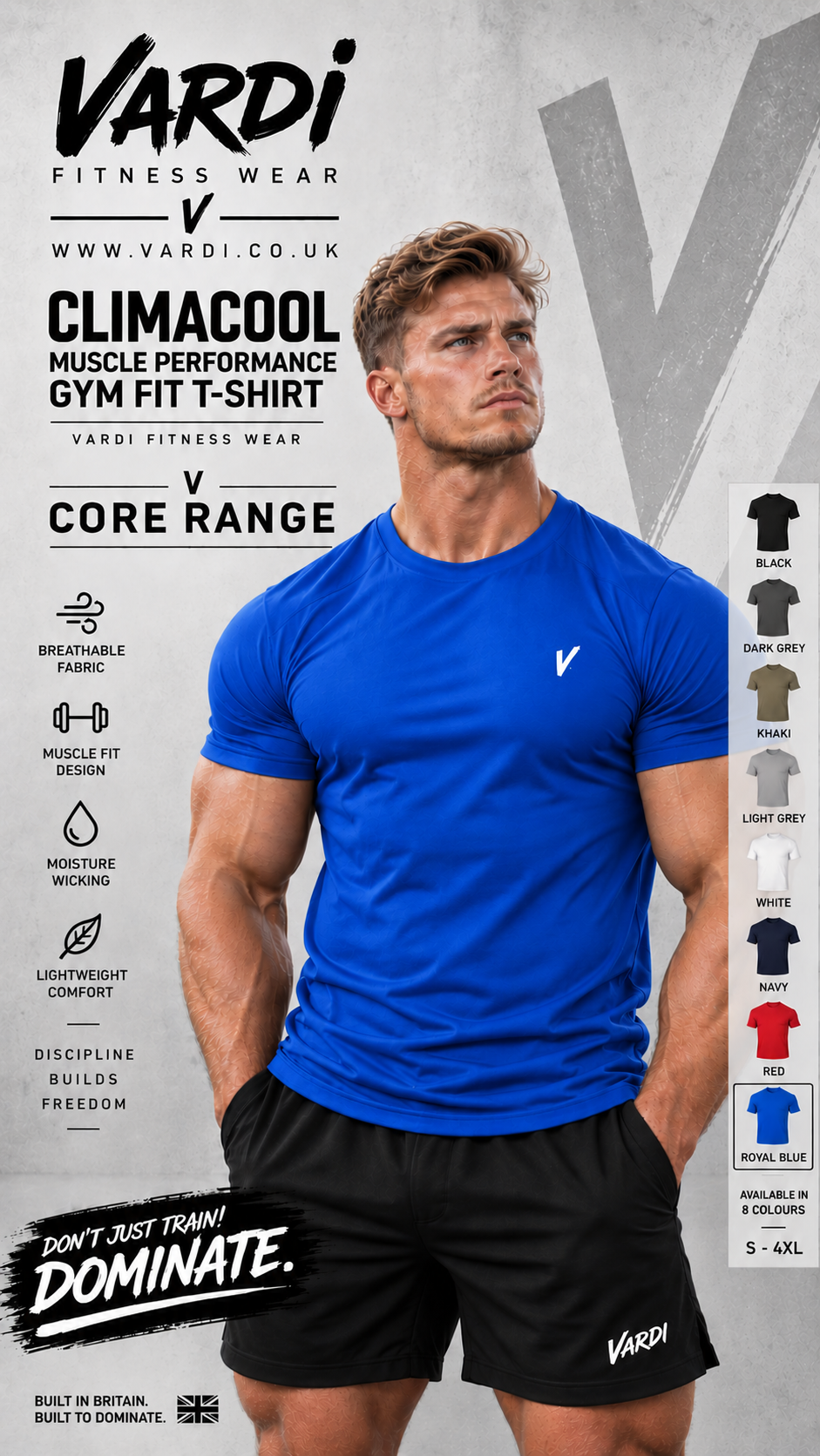 VARDI Muscle Fit T-Shirt